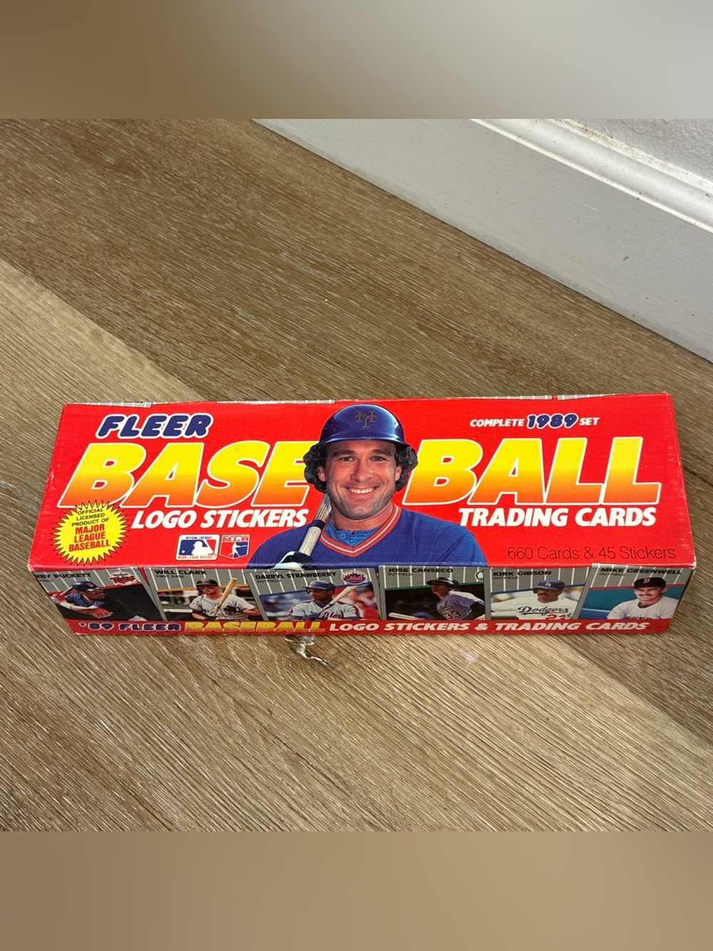 1989 Fleer Baseball Complete Set 660 Cards + 45 Stickers w/ Original Box MLB